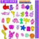 Children's Gem Toys Diamond Acrylic Plastic Crystal Beaded diy Princess Chest Girl Toys Play Home