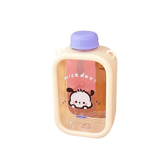High-value Pacha Dog Cup Cute Super Cute Handy Cup Portable Student Children's Internet Celebrant Summer Day Plastic Cup