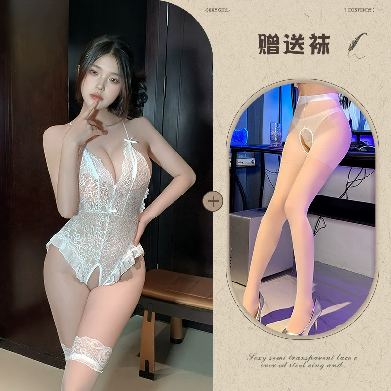 夜听香 Lace underwear, sexy bodysuit