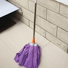 一拖净木地板瓷砖家用老式吸水不锈钢杆毛巾布干湿两用对接拖把