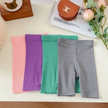 女童夏装短裤宝宝洋气儿童个性潮韩版糖果色防走光打底五分安全裤
