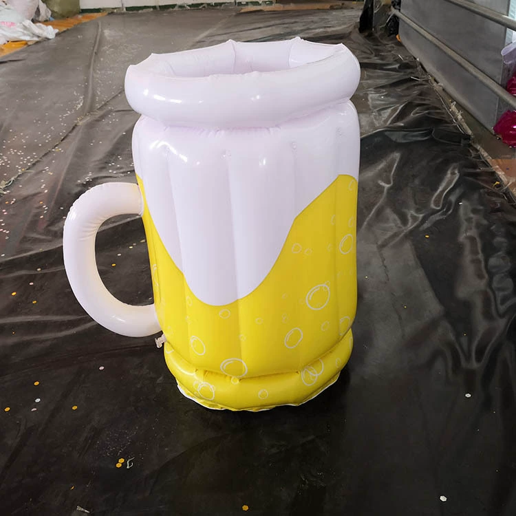 Надувное пиво ведро со льдом надувной стакан для льда надувная водная игрушка завод спот ПВХ надувной бокал для вина ведро со льдом ПВХ