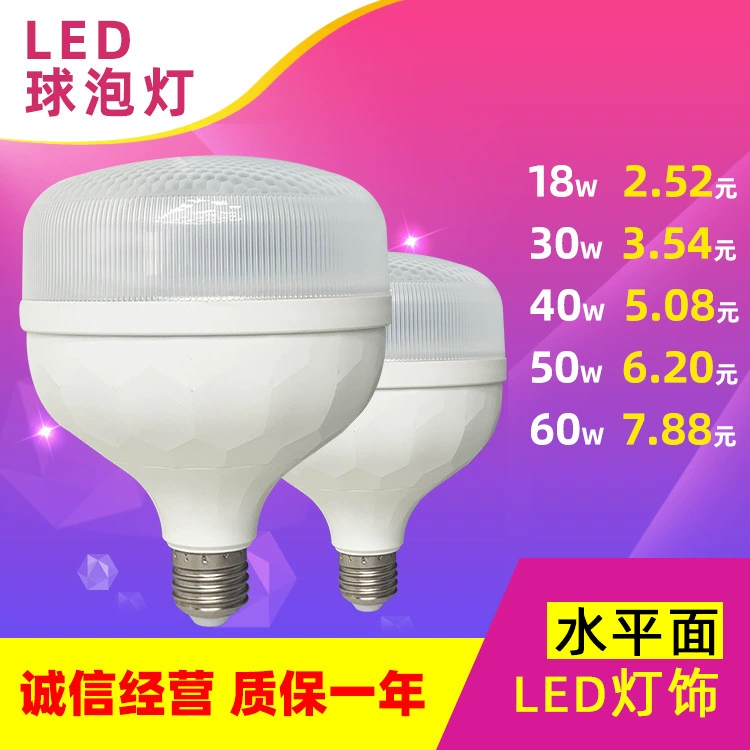 (Cross-border trading), LED energy-saving lamp, bulb, direct factory sales, with screw socket, wholesale