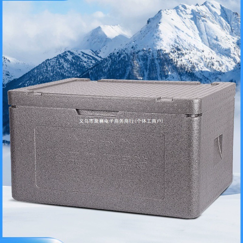 Изолированный контейнер для коммерческих точек, столовых, ресторанов, холодильник для хранения свежих продуктов, большой пенопластовый контейнер для еды на вынос