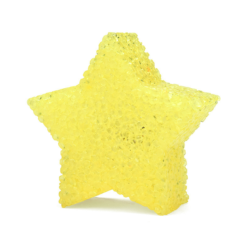 Luz de la estrella en stock LED luminoso estrella de cinco puntas luz mano etapa drama rendimiento apoyos mano cristal decoraciones de luz