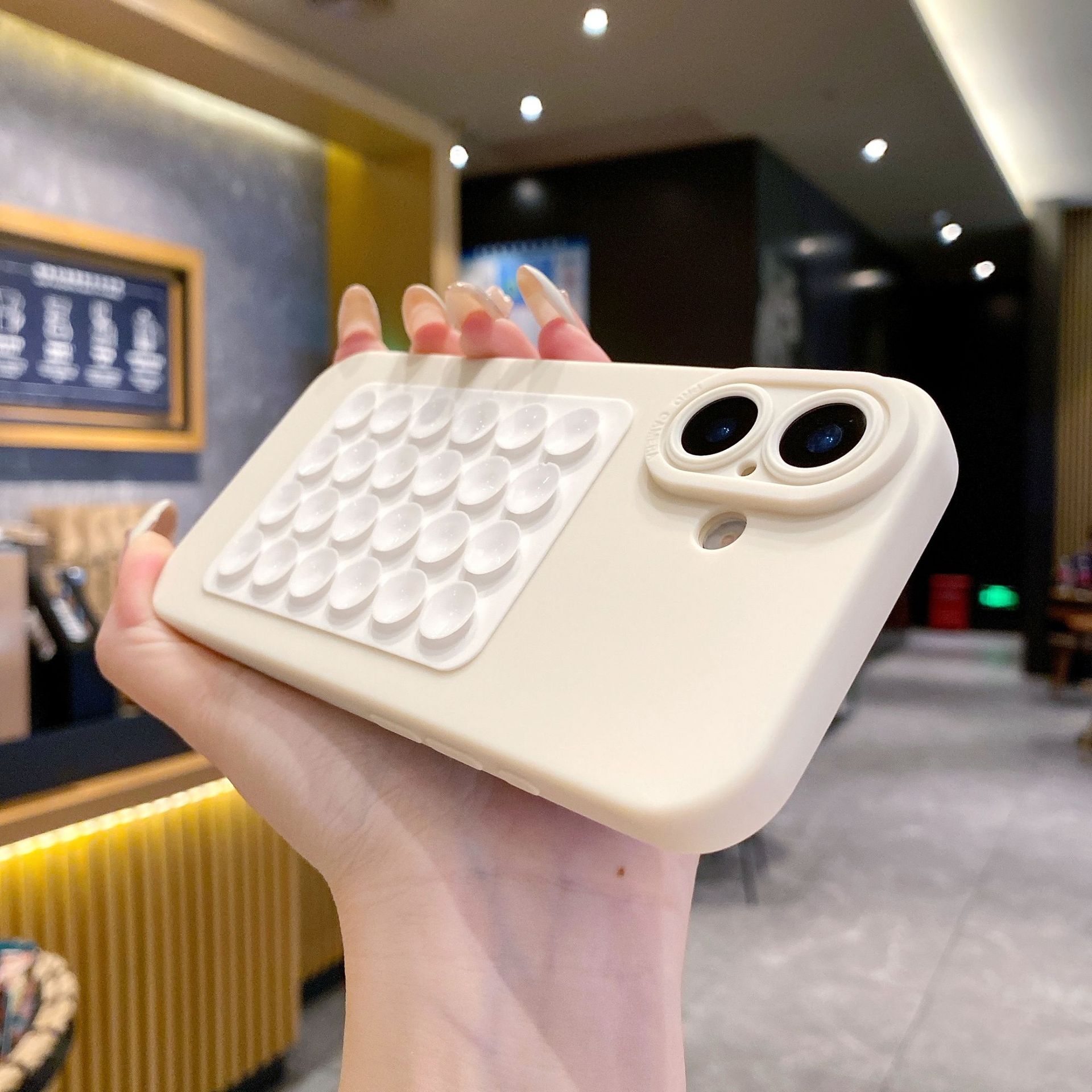 Transparante telefoonhoes met zuignap voor iphone pro modellen_voghion.com