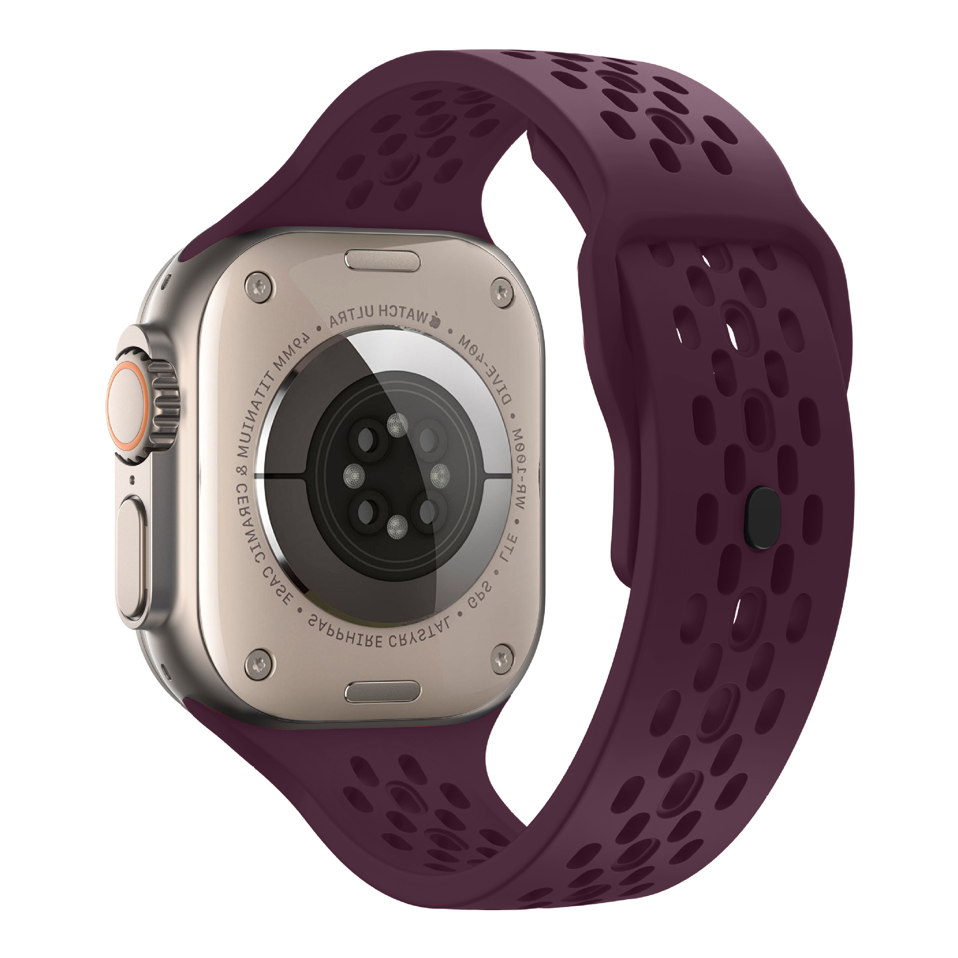 28g Weight Watch Strap Classification Silica Gel Material Mesh Pattern Casual Style Casual Mesh Watch Strap 14