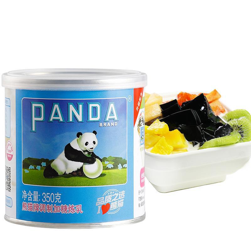 熊猫牌炼乳350g*3罐装甜炼奶蛋挞面包夹心家用商用烘焙分装小包袋|undefined