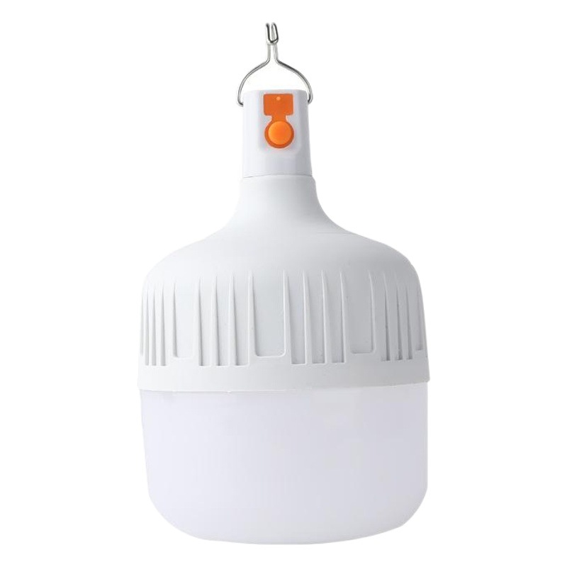 LED puesto bombilla de carga móvil noche mercado puesto luz inalámbrica luz de emergencia al aire libre a prueba de salpicaduras de agua bombilla de carga