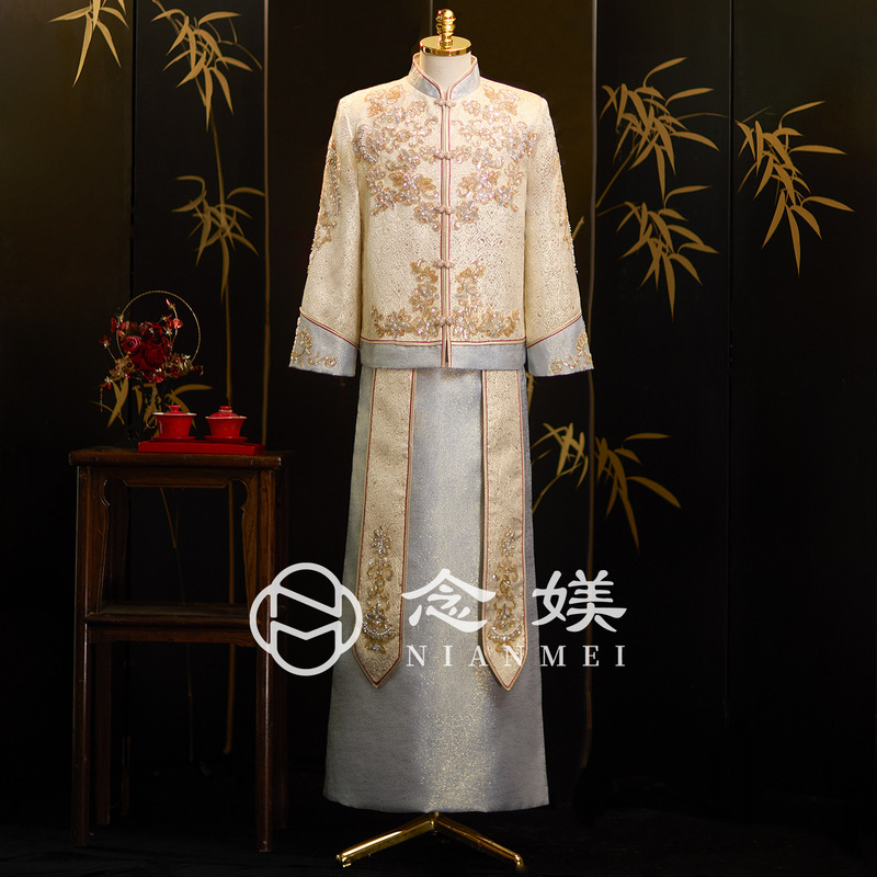 Men's Wedding Attire Xiuhe Suit Groom 2025 New Wedding Dress Chinese Tang Suit Hanfu Plus Size Wedding Reception Suit Summer Men's Wedding Attire Xiuhe Suit Groom 2025 New Wedding Dress Chinese Tang Suit Hanfu Plus Size Wedding Reception Suit Summer