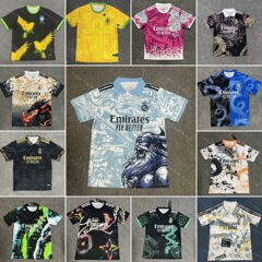 皇马特别版球衣批发RealMadrid巴西主客场球迷足球服厂家跨境代发