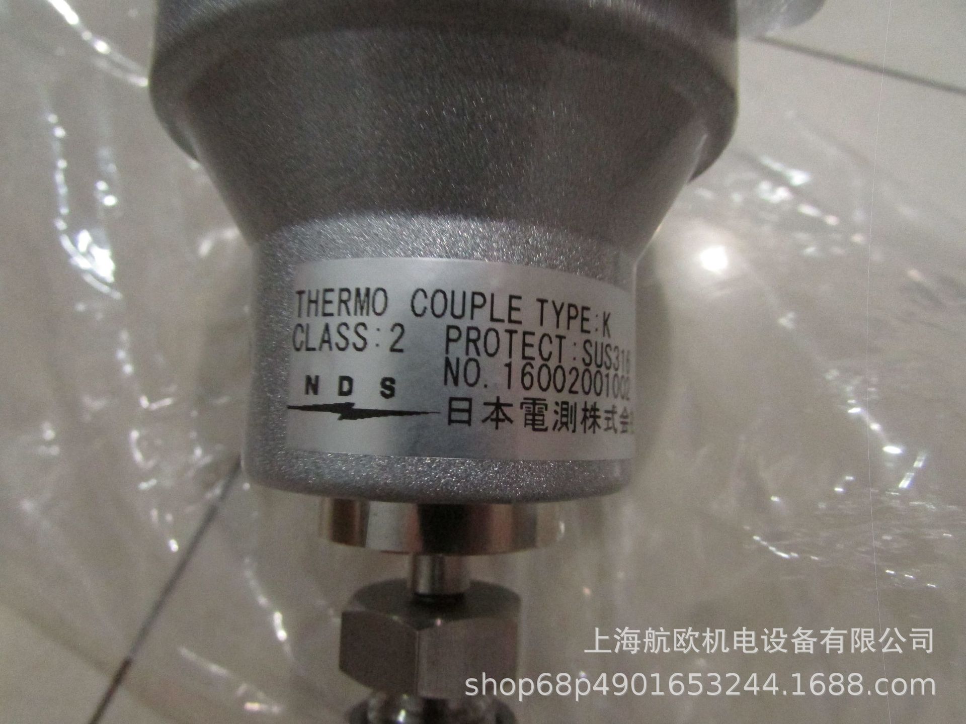 NIHON DENSOKU热电偶T96S-K-2-S-4.8-150，PT100 SUS316