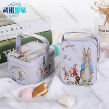 礼盒空盒宴盒婚庆马口铁盒百日喜大白兔奶糖伴手礼盒糖果宝宝子