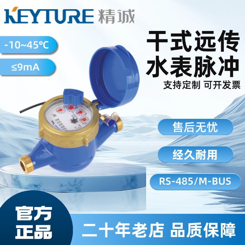 0206直销 有线干式远传水表 脉冲