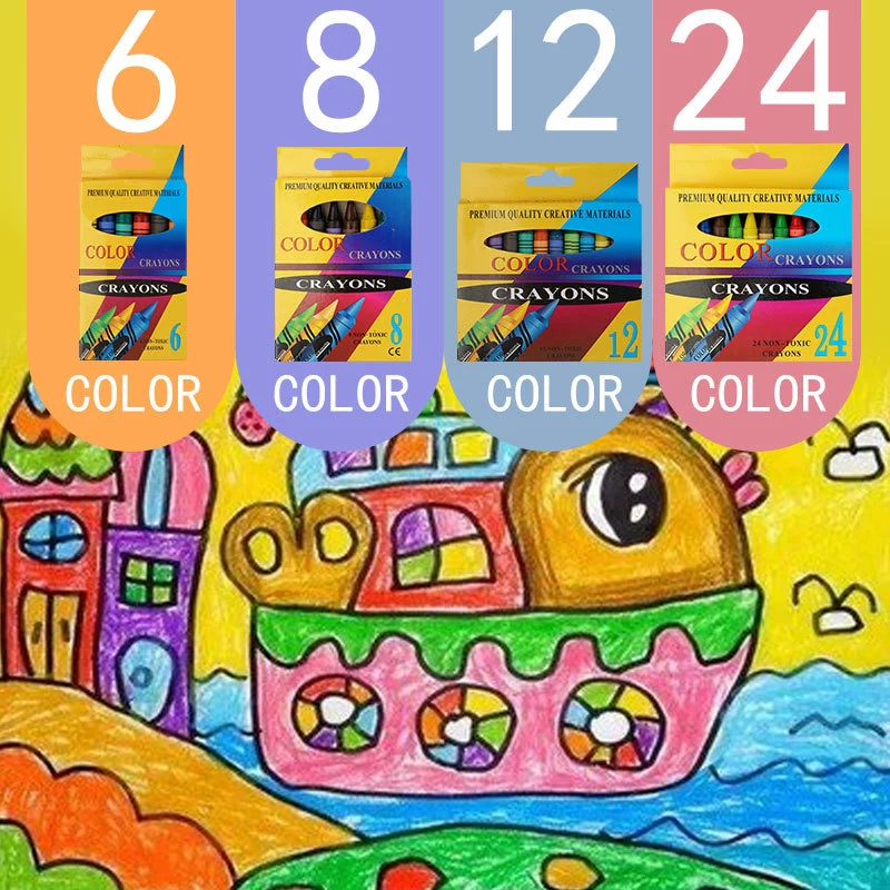 Crayons, children's set, coloring book for kindergarten, art brush for elementary school students, graffiti, wholesale