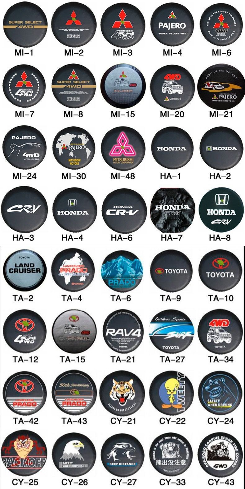 600D camouflage tire cover, thickened Oxford cloth spare tire cover, off-road SUV tire cover, car tire bag for protection