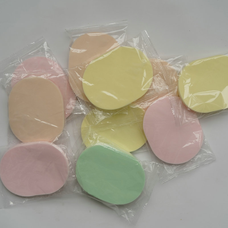 cosmetic sponge cleansing milk from seaweed for face washing