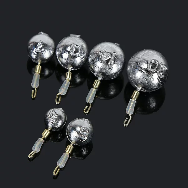 Detachable Fishing Line Connector Lead Sinker for Fishing, Quick Lead Automatic Bottom Finder Lead Sinker