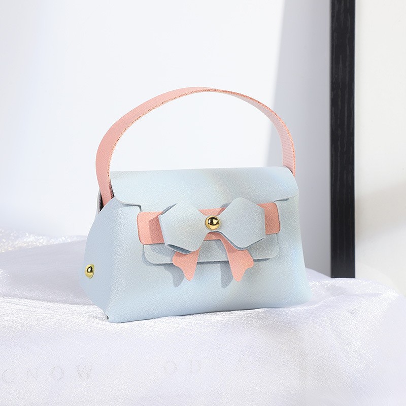 Caja de dulces de boda creativa de corteza de doble capa bolsa de arco bolsa de dulces caja de embalaje de dulces caja vacía de dulces