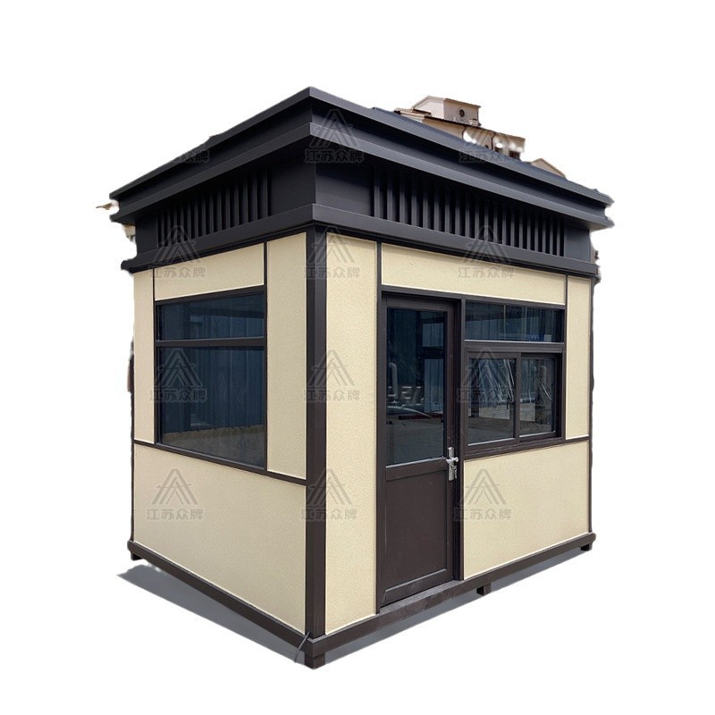 Puesto de guardia de pintura de piedra real, tablero tallado móvil, pabellón de seguridad, pabellón de seguridad, lugar escénico, estacionamiento, sala de guardia, salón