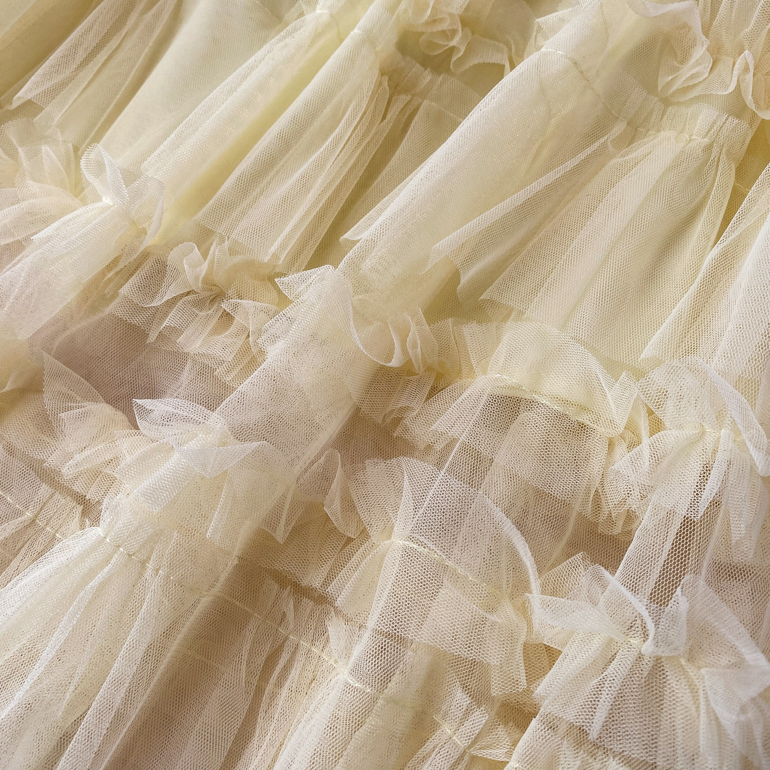 Ethereal Cake Skirt For Women Sweet Bow Mesh Puffy Ruffle Skirt Youthful And Gentle Style New_ecoleips.com