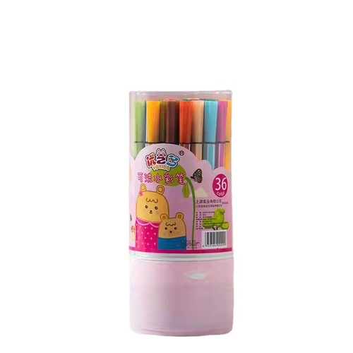 Watercolor pen wholesale washable children students 12/18/24/36 color pen art graffiti painting watercolor brush