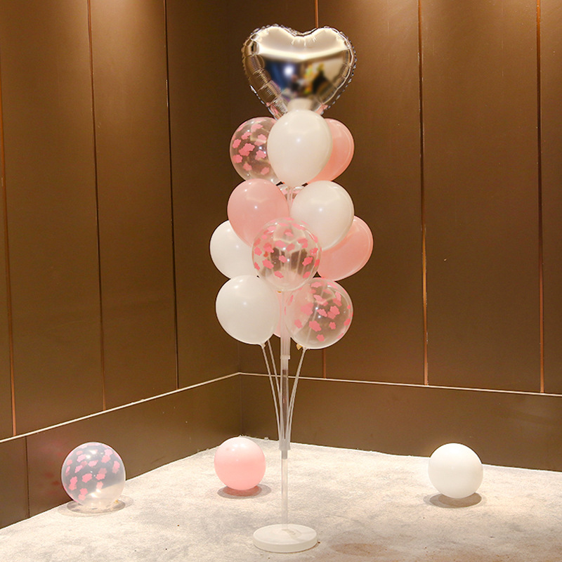 Colorful Children's Day Birthday Balloons For School Classroom Activity Area Decorations Pillar Inflatable Toys & Games_voghion.com