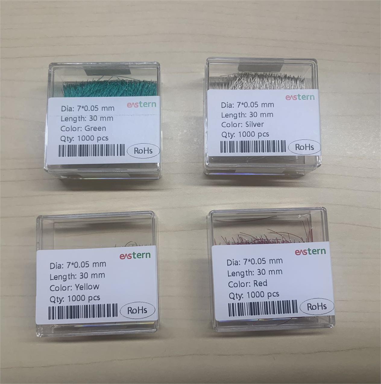 助听器高保真焊线 两端焊点 不同尺寸 颜色可选 焊线