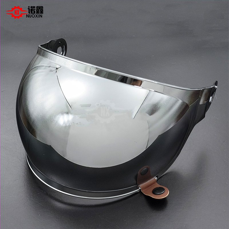 Adaptable BELL Bubble Mirror BULLITT Retro Helmet Lens Color-changing Film Anti-fog Stickers Day and Night Universal Accessories