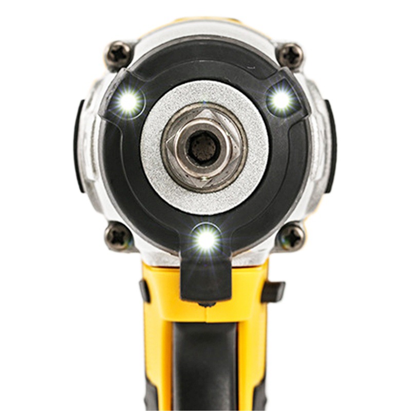 Llave eléctrica sin escobillas gran par destornillador impacto pistola de aire llave coche andamios carpintería litio eléctrica