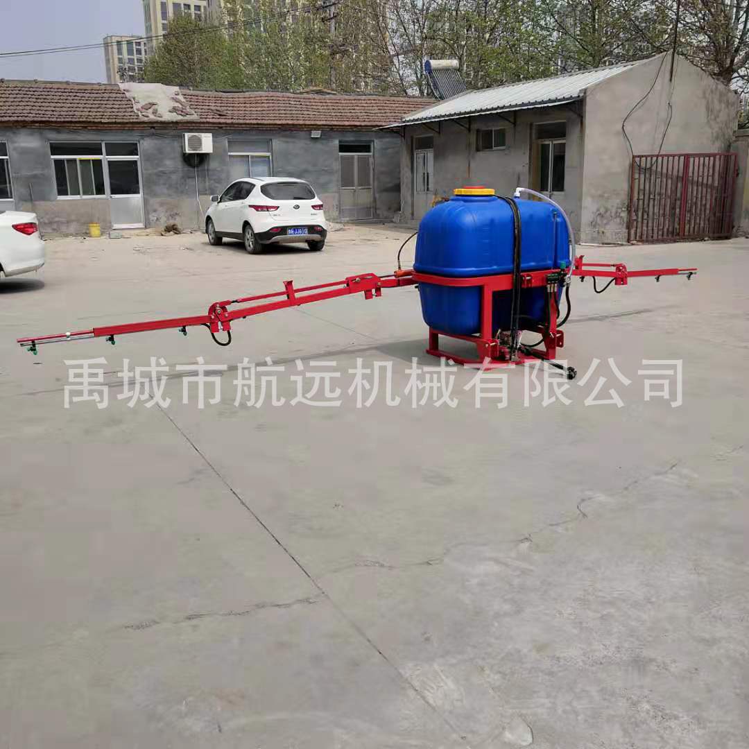 拖拉机背负式新款加重型1000升12米宽喷杆喷雾机  小麦玉米打药机