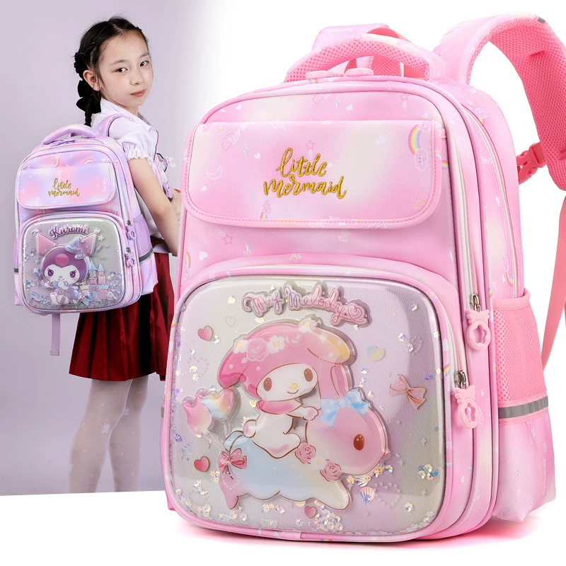 Children's capacious school bag lightweight, cute backpack for leisure, spine protection, 1-3 years