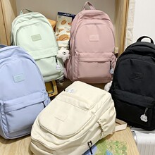 跨境新书包初高中女生2026新款大容量中学生高中生背包学生双肩包