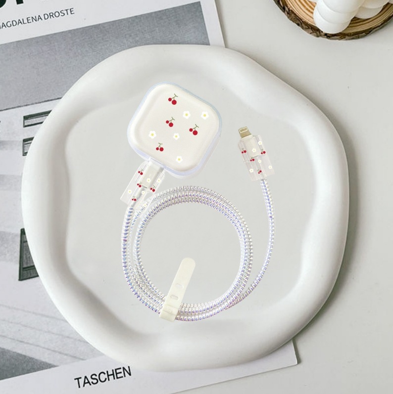 작은 체리꽃 [5종세트-큰머리1-작은머리2-보호줄1-끈1]