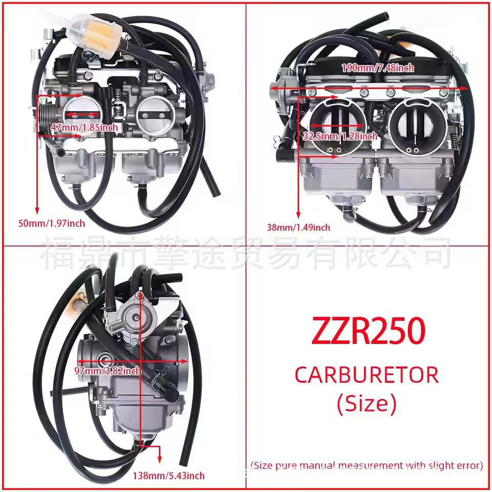 Motorcycle Carburetor Suitable for Zzr 250 Ex250 Gpx250 400 Kawasaki 15001-1433