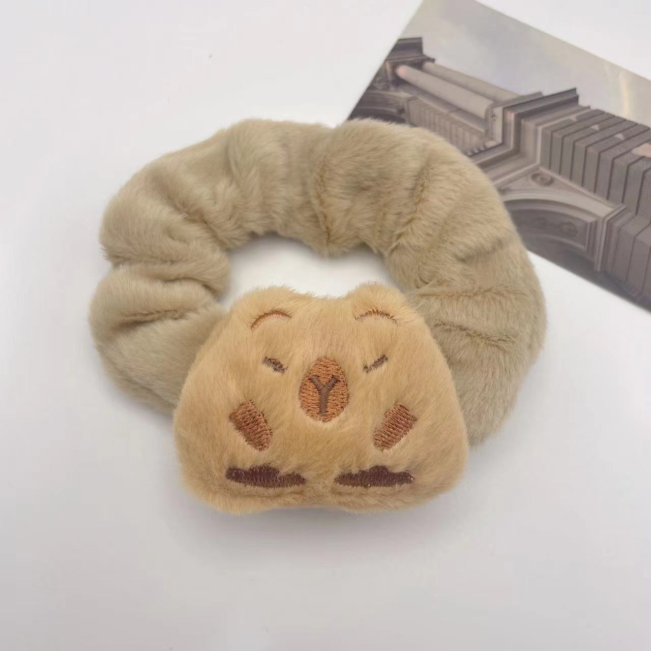 작은 포옹 곰 머리끈