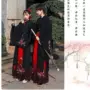 男士武侠红黑汉服