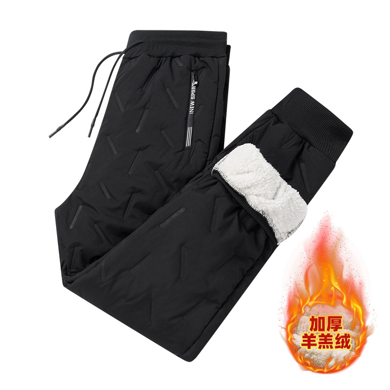 Pants with black leggings