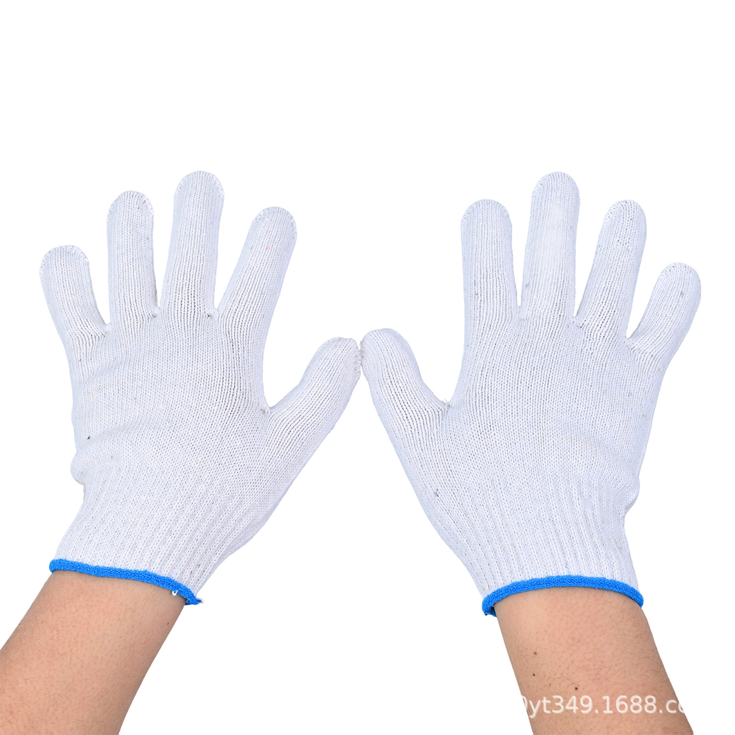 Los fabricantes venden al por mayor guantes de protección laboral antideslizantes de dispensación, guantes de nailon, cuentas de puntos, trabajo engrosado, resistente al desgaste y antideslizante