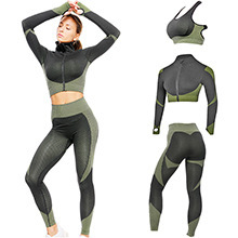 Splicing mesh breathable tank top & leggings set NSOUX47919