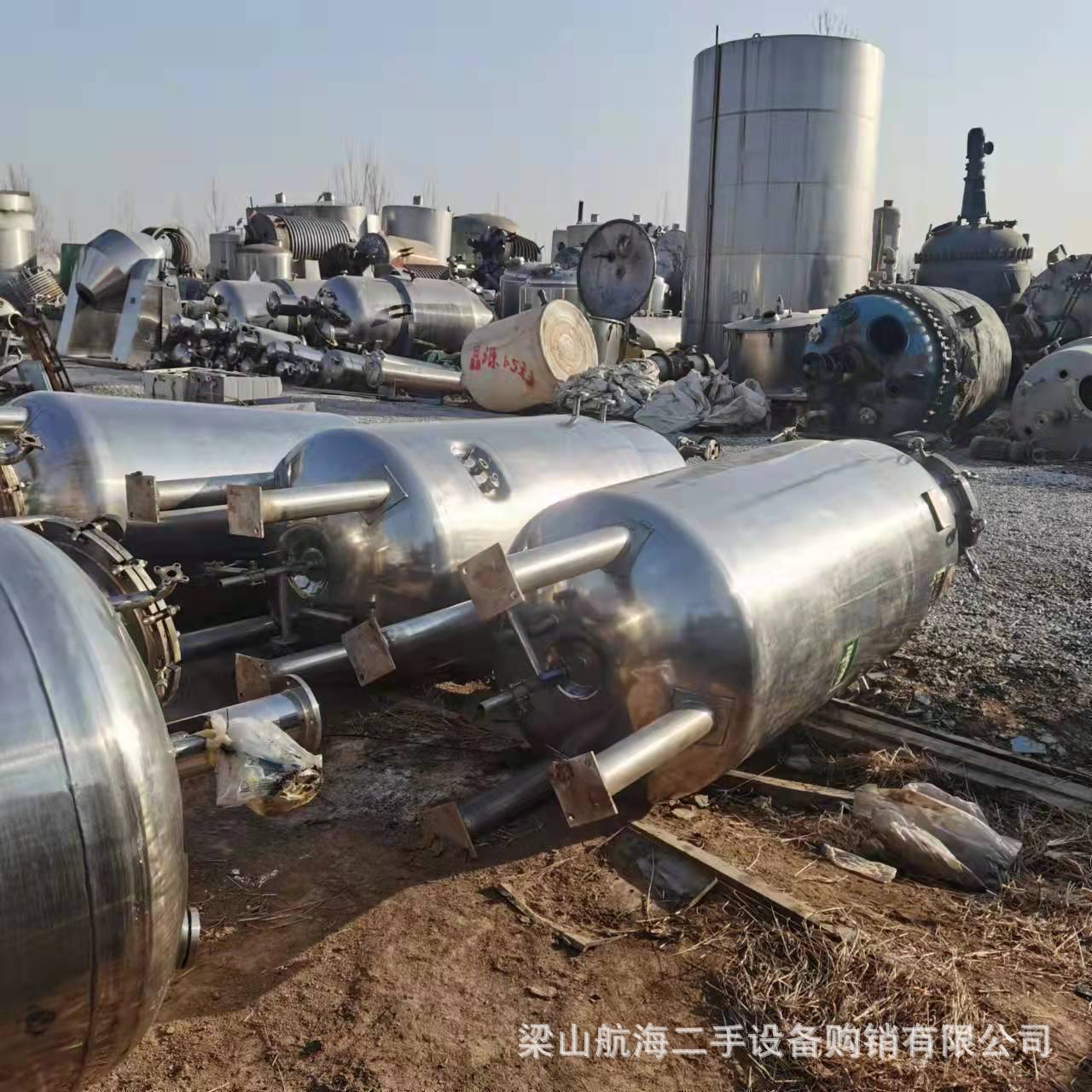 供应二手1000升微生物发酵罐 小型液体菌种发酵罐 各种型号