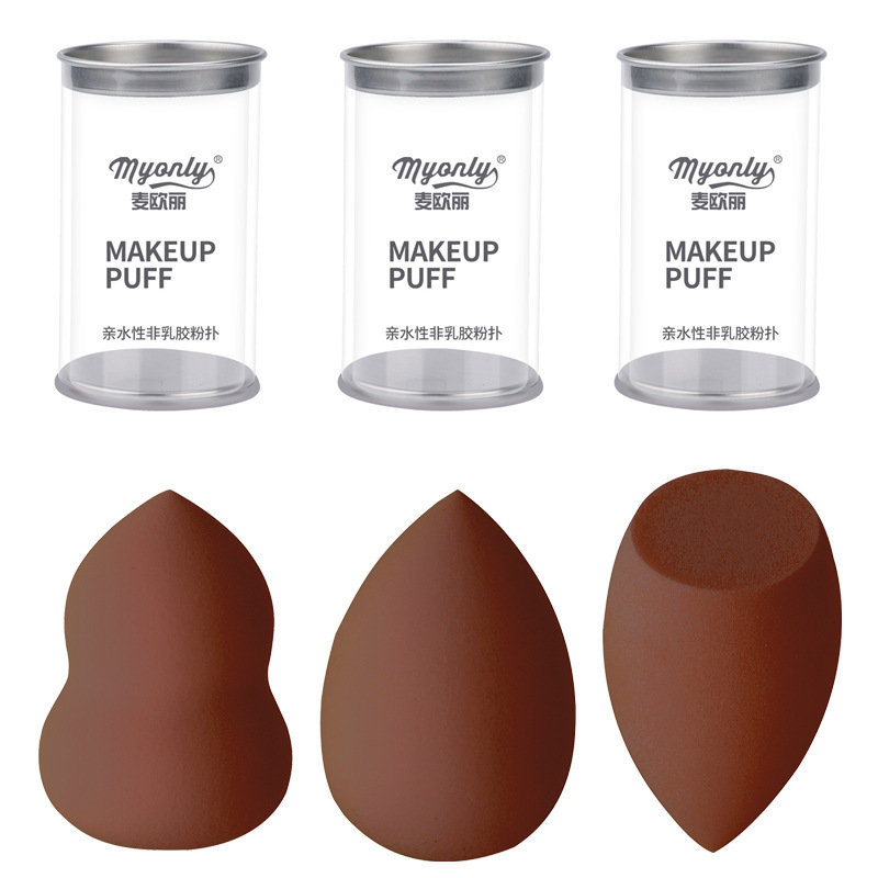 Maioli puff calabaza puff calabaza gota de agua puff maquillaje de huevo esponja puff maquillaje huevo de maquillaje