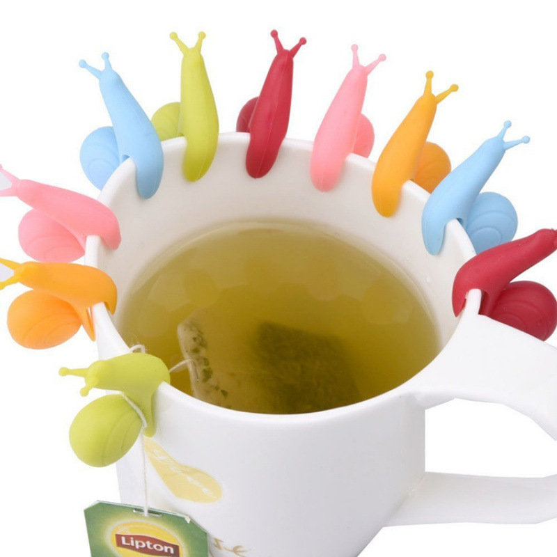 Macaron cute snails pine squirrel silicone tea buns gathering cups…