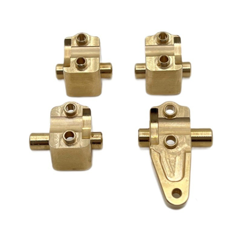 Traxxas Trx4 Huangbo R1001 R1002 R1003 Remote Control Car Brass Front and Rear Axle Pull Rod Holder