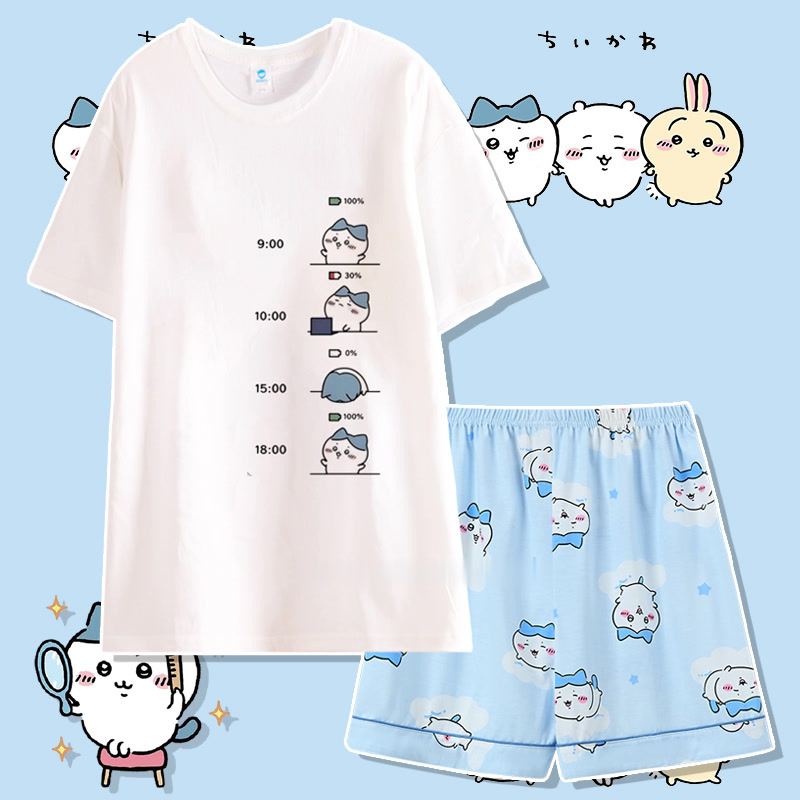 작업 Xiaoba (반팔 반바지)