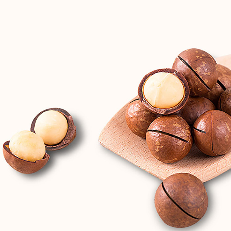 百草味夏威夷果100g箱規60包裝奶油味堅果乾果炒貨休閒零食品批發