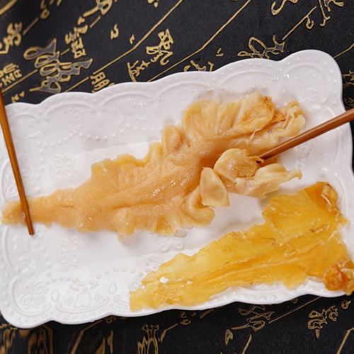 Instant Dried Fish Maw Collagen Gift Box, Cod Fish Collagen Dry Goods Wholesale, Yellow Fish Maw Pregnant Butterfly Fish Collagen / Fish Maw Dropshipping