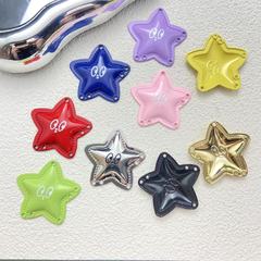 新品创意五角星合金吊坠挂件DIY钥匙扣箱包挂件配饰饰品配件材料