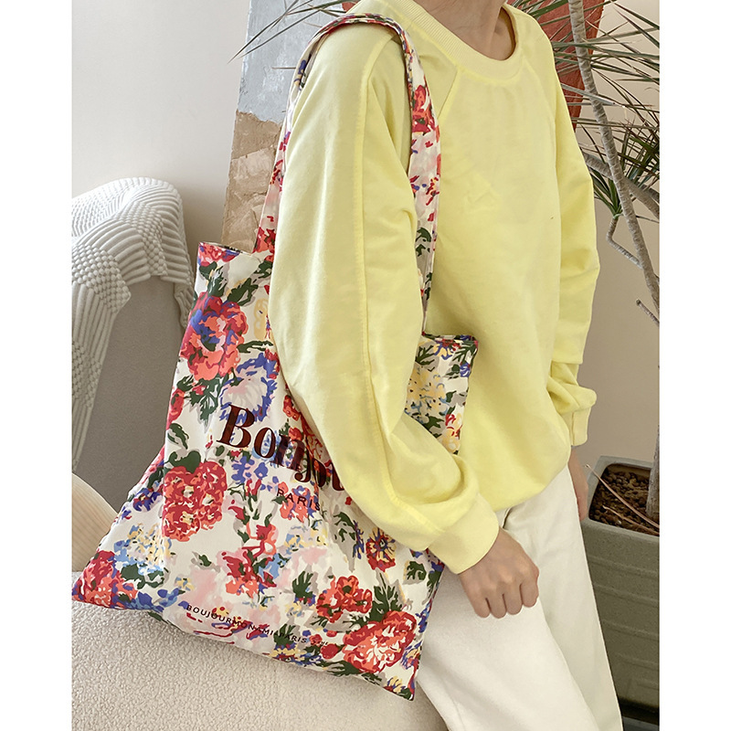 Summer multicoloured retro cloth bag
