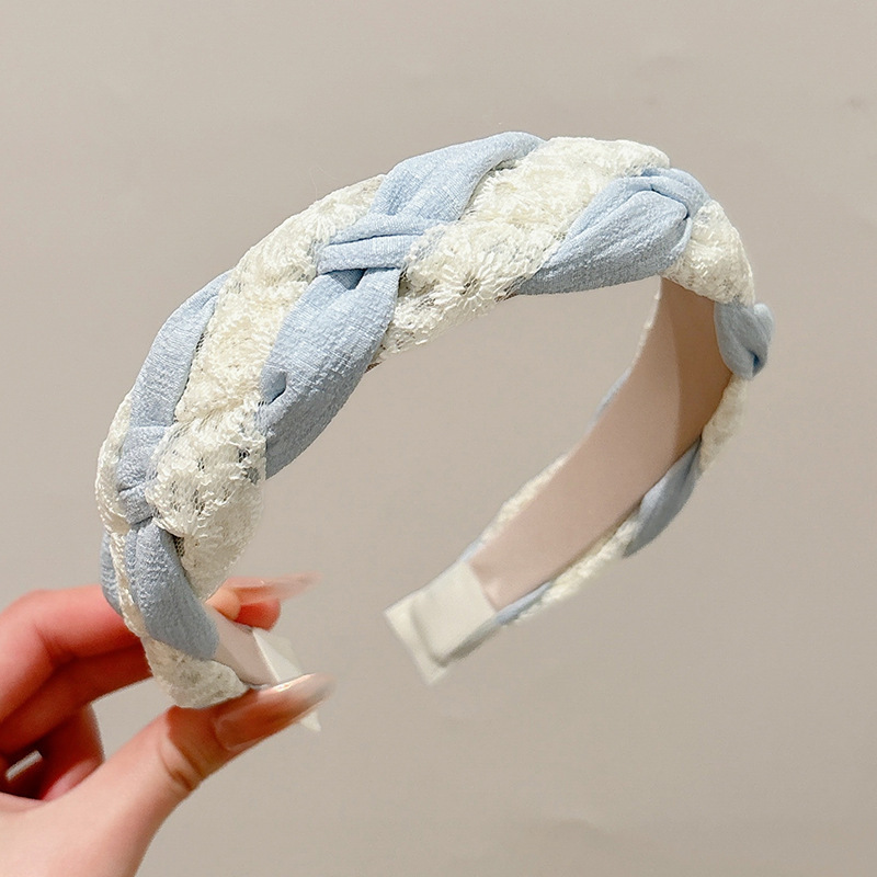 2025 nueva diadema de cabeza alta para mujer, lujo ligero, tarjeta de alta calidad, diadema de salida diaria de verano, pequeño paquete de cabello